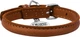Ошейник для собак кожаный Collar WAUDOG Soft с QR паспортом, круглый, S, Д 10 мм, Дл 39-47 см (01586) - изображение 2