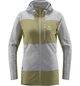 Кофта Haglofs L.I.M Mid Fast Hood Women M сірий зелений - изображение 1