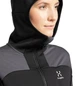 Кофта Haglofs Astral Hood Women M черная - изображение 3
