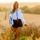 Жіноча сорочка вишиванка Жарптиця розмір XL від MEREZHKA - зображення 4