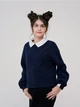 Подростковый свитшот Smil 116610-1 158 см Темно-синий (4824039293693) - изображение 2