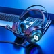 Игровые наушники HOCO W101 Streamer gaming headphones LED подсветка - изображение 1