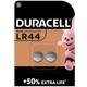 Батарейка Duracell LR44 1.5V спеціалізована лужна типу таблетка, 76A/A76/V13GA, 2шт. в упаковці (5000394504424 / 5007795) - зображення 1