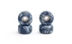 Колеса для фингерборда с подшипниками Just Skate Swirl Navy - изображение 1