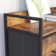 Комод у стилі loft з ящиками з тканини KidsbunkBed 98 x 28,5 x 85 см колір чорний коричневий -COPY- - зображення 6