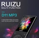 MP3 плеер Ruizu D11 Bluetooth 2.4" Hi-Fi 8Gb с внешним динамиком - изображение 2