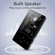 MP3 MP4 плеер Ruizu D08 2.4" Hi-Fi 8Gb с внешним динамиком металлический - изображение 8