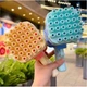 Пістолет бульбашковий Bubble Shooter Bazuka, дитячий генератор мильних бульбашок, 32 отвори, синій - зображення 5