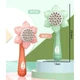 Генератор мыльных пузырей Sunflower Bubble Toy, в виде подсолнуха, зеленый - изображение 5