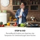 Варильна поверхня Індукційна плита Klarstein Delicatessa 90 Flex чорна - изображение 9