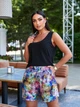 Женский костюм тройка штапель 46-50 разноцветный - изображение 5