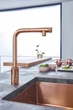 Кухонний змішувач з висувним виливом GROHE Minta Smartcontrol 31613DA0 - зображення 4