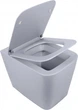 Унитаз напольный NEWARC Aqua 9427GR-M с сиденьем Soft Close дюропласт серый матовый - изображение 10