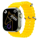 Смарт Часы Smart watch series 8 XO M8 Pro Ultra 49мм wireless charging Yellow - изображение 1