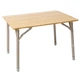 Стол складной туристический кемпинговый с регулировкой высоты ножек Bo-Camp Morris 65x50 cm коричневый - изображение 2