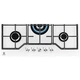 Варильна поверхня газова ELECTROLUX KGG75362W - изображение 3