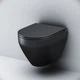 Унитаз подвесной AM.PM Spirit V2.0 C701700MBSC FlashClean c сиденьем SoftClose дюропласт черный - изображение 2