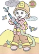 Книга Волшебные водяные раскраски. Профессии, укр Crystal Book F00024619 - изображение 2