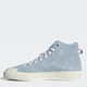 Жіночі кеди високі adidas Originals Nizza Hi Alife GW5325 36.5 (4UK) 22.5 см Блакитні (4065424419704) - зображення 4