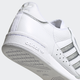 Жіночі кеди низькі adidas Originals Continental 80 Stripes S42626 41.5 (7.5UK) 26 см Cloud White/Silver Metallic/Grey Three (4064036136986) - зображення 5