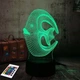 3D светильник с пультом и аккумулятором 3D Lamp Рыбка (LP-2952) - изображение 2