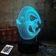 3D светильник с пультом и аккумулятором 3D Lamp Рыбка (LP-2952) - изображение 4