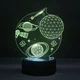 3D світильник з пультом та акумулятором 3D Lamp Космос (LP-17880) - зображення 8