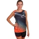 Форма для легкой атлетики женская Zelart Lidong 8310 размер L (155-160см) Black-Orange - изображение 1