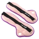 Утяжелители манжеты для рук Zelart Fit 1965-1 2 шт по 0,5 кг Light Pink-Purple - изображение 2