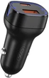 Автомобільний зарядний пристрій XO CC37 USB-A/USB-C QC&PD3.0 20W 3A Black (98021) - зображення 1