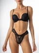 Комплект Dream Academy Vivien Бюстгальтер Push-up і трусики 1632 Чорний 85С/XL (14244) - зображення 1