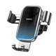 Автодержатель в авто для мобильных на дефлектор Glaze Gravity Car Mount Black, Baseus (SUYL-LG01) - изображение 4