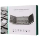 Бездротова Bluetooth клавіатура B089T з тачпадом dark gray - зображення 2
