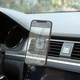 Автодержатель для мобильных магнитный с металлическими пластинами в автомобиль на дефлектор magnetic holder, Hoco (6931474742964) - изображение 2