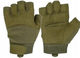 Тактические Army Fingerless Gloves перчатки Mil-Tec 12538501 олива размер XL - зображення 1