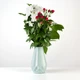 Ваза для квітів MVM MY HOME декоративна 20.5 см Блакитна (DH-FLOWERS-07 BLUE) - зображення 2