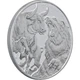 Срібна монета 1oz Бик та Ведмідь 5 доларів 2022 Токелау - зображення 3