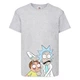 Футболка Рік і Морті 1 (Rick and Morty) сіра 152 см - зображення 1