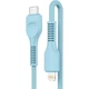 Дата кабель USB-C to Lightning 1.0m AR88 3A Blue Armorstandart (ARM65288) - изображение 1