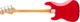 Бас-гітара FENDER VINTERA '50s PRECISION BASS MN DAKOTA RED - зображення 3