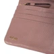 Женский кожаный кошелек Ashwood J56 Wood Rose (Розовый) - изображение 6
