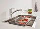 Смеситель для кухни Grohe Eurosmart с выдвижной лейкой Дамасская сталь (30305DC0) - изображение 3