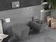 Підвісний унітаз Mexen Teo Dark Grey Matt MEX-30854071 - зображення 2