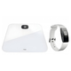 Підлогові ваги Fitbit Aria Air + смарт годинник Inspire HR Square White ТМ - зображення 4
