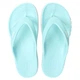 Унісекс крокси Crocs Bayaband Flip Ice Blue/Melon M5-W7 37-38р. (22,9 см) Голубий - зображення 2
