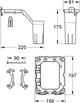 Комплект для переоснащения инсталляции GROHE Fresh 38967000 - изображение 11