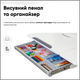 Комплект Evo-Kids Парта TH-330 Grey + Кресло Evo-kids Mio Lite G (TH-330 W/G + Y-208 G) - изображение 5