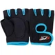 Перчатки для фитнеса перчатки спортивные Zelart Fitness Basics 893 размер S Black-Light Blue - изображение 2
