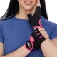 Рукавички для фітнесу спортивні рукавички Zelart Fitness Basics 893 розмір M Black-Pink - зображення 7