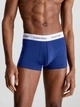 Zestaw majtek męskich typu bokserki Calvin Klein Underwear 3P Low Rise Trunk 0000U2664G-I03 M 3 szt Biały/Granatowy/Czerwony (5051145900545) - obraz 2
